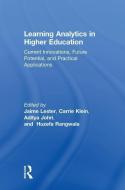 Learning Analytics in Higher Education edito da Taylor & Francis Ltd