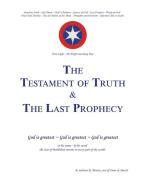 The Testament Of Truth And The Last Prophecy di Terence edito da Balboa Press Au