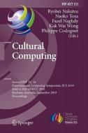 Cultural Computing edito da Springer Berlin Heidelberg