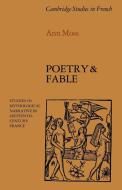 Poetry and Fable di Ann Moss edito da Cambridge University Press