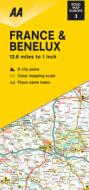 Road Map France & Benelux edito da Aa Publishing