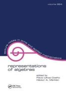 Representations Of Algebras edito da Taylor & Francis Ltd