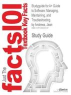 Studyguide For A+ Guide To Software di Cram101 Textbook Reviews edito da Cram101