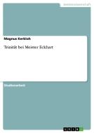 Trinität bei Meister Eckhart di Magnus Kerkloh edito da GRIN Verlag