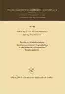 Beitrag zur Wiederherstellung des trigonometrischen Festpunktfeldes in geschlossenen, umfangreichen Bergbaugebieten di Oskar Niemczyk, Heinz Wesemann edito da Vieweg+Teubner Verlag