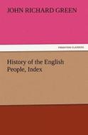 History of the English People, Index di John Richard Green edito da TREDITION CLASSICS