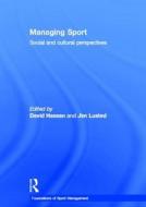 Managing Sport edito da Taylor & Francis Ltd