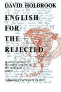 English For The Rejected di David Holbrook edito da Cambridge University Press