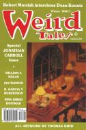 Weird Tales 299 (Winter 1990/1991) di Jonathan Carroll, William F. Nolan edito da Wildside Press