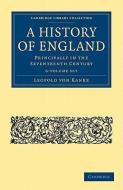 A History Of England 6 Volume Set di Leopold von Ranke edito da Cambridge University Press