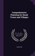 Comprehensive Planning For Small Towns And Villages di John Nolen edito da Palala Press