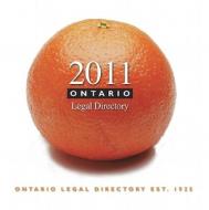 Ontario Legal Directory 2011 edito da UNIV OF TORONTO PR