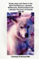Husky Dogs and Views in the Nain-Nunatsiavut, Labrador Wilderness, Newfoundland and Labrador Province of Canada 1965-66: Cover Photograph: Husky Dog ( di Llewelyn Pritchard edito da Createspace Independent Publishing Platform