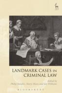 Landmark Cases in Criminal Law edito da HART PUB