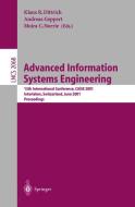 Advanced Information Systems Engineering di K. R. Dittrich, A. Geppert edito da Springer Berlin Heidelberg