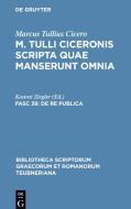 De re publica di Marcus Tullius Cicero edito da De Gruyter