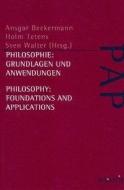 Philosophie: Grundlagen und Anwendungen / Philosophy: Foundations and Applications edito da Mentis Verlag GmbH