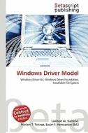 Windows Driver Model edito da Betascript Publishing