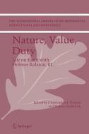 Nature, Value, Duty edito da Springer Netherlands