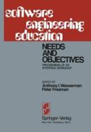 Software Engineering Education edito da Springer New York