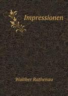Impressionen di Walther Rathenau edito da Book On Demand Ltd.