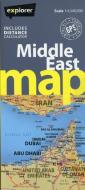 Middle East Road Map di Explorer Publishing and Distribution edito da Explorer Publishing
