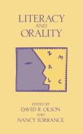 Literacy and Orality edito da Cambridge University Press