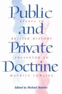 Public and Private Doctrine edito da Cambridge University Press
