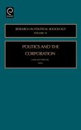 Politics and the Corporation edito da Emerald Group Publishing Limited