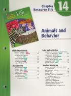 Holt Science & Technology Life Science Chapter 14 Resource File: Animals and Behavior edito da Holt McDougal