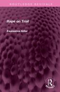 Rape On Trial di Zsuzsanna Adler edito da Taylor & Francis Ltd
