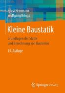 Kleine Baustatik di Horst Herrmann, Wolfgang Krings edito da Springer-Verlag GmbH