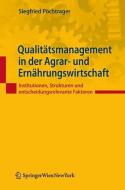 Qualitätsmanagement in der Agrar- und Ernährungswirtschaft di Siegfried Pöchtrager edito da Verlag Österreich GmbH