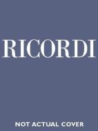 I Masnadieri: Vocal Score edito da RICORDI
