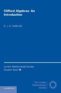 Clifford Algebras di D. J. H. Garling edito da Cambridge University Press