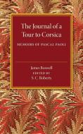 The Journal of a Tour to Corsica di James Boswell edito da Cambridge University Press