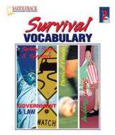 Survival Vocabulary 2 edito da Saddleback Educational Publishing, Inc.
