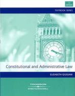 Constitutional And Administrative Law di Elizabeth Giussani edito da Sweet & Maxwell Ltd