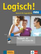 Logisch! neu A2. Testheft mit Audio-CD di Stefanie Dengler edito da Klett Sprachen GmbH