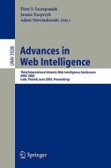 Advances in Web Intelligence edito da Springer Berlin Heidelberg
