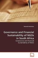 Governance and Financial Sustainability of NGOs in South Africa di Rozenda Hendrickse edito da VDM Verlag