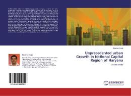 Unprecedented urban Growth in National Capital Region of Haryana di Bijender Singh edito da LAP Lambert Academic Publishing