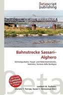 Bahnstrecke Sassari-Alghero edito da Betascript Publishing