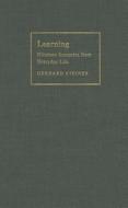 Learning di Gerhard (Universitat Basel Steiner edito da Cambridge University Press