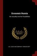 Economic Russia: Her Actuality and Her Possibilities edito da CHIZINE PUBN
