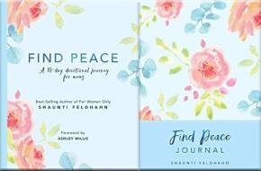 Find Peace Bundle: A 40-Day Devotional Journey for Moms & Deluxe Signature Journal di Shaunti Feldhahn edito da IDISCIPLE PUB