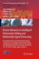 Recent Advances In Intelligent Information Hiding And Multimedia Signal Processing edito da Springer Nature Switzerland Ag