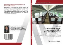 Personentransport­management im Behindertenwesen di Philipp Leininger edito da AV Akademikerverlag