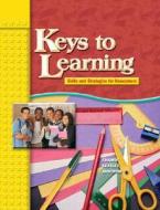 Keys to Learning Student Book di Anna Uhl Chamot, Catharine W. Keatley, Kristina A. Anstrom edito da ADDISON WESLEY PUB CO INC