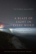 A Blaze of Light in Every Word: Analyzing the Popular Singing Voice di Victoria Malawey edito da OXFORD UNIV PR